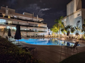 Aconchegante apto em Jurerê com vista para piscina